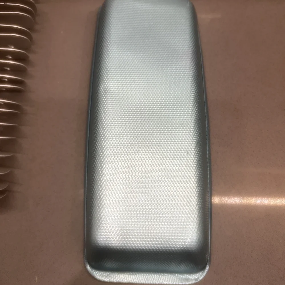 Vintage Magic Touch Chipper Aluminum Ice Cube Tray Blue/Turquoise MCM Barware